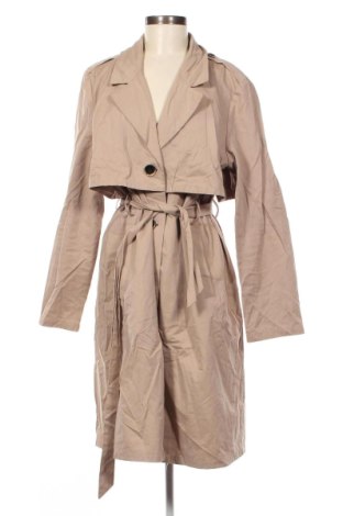Damen Trench Coat Pimkie, Größe L, Farbe Beige, Preis € 26,10