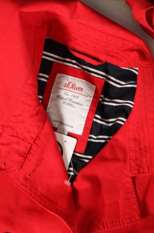 Dámský přechodný kabát  S.Oliver, Velikost M, Barva Červená, Cena  596,00 Kč
