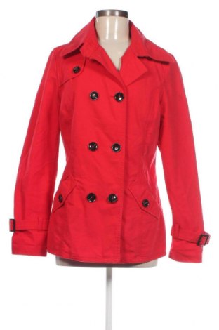 Damen Trenchcoat S.Oliver, Größe M, Farbe Rot, Preis 23,66 €
