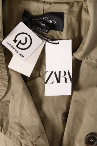 Trench de femei Zara, Mărime S, Culoare Bej, Preț 273,68 Lei