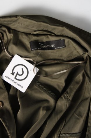 Dámský přechodný kabát  Zara, Velikost L, Barva Zelená, Cena  482,00 Kč