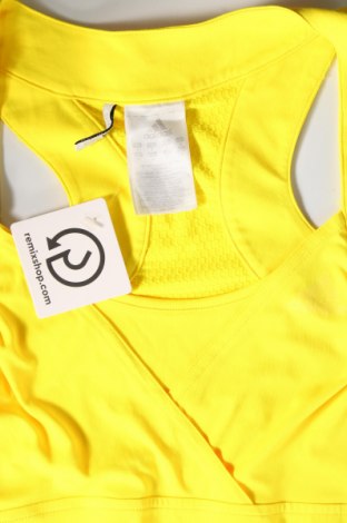 Γυναίκειο αθλητικό τοπ Adidas, Μέγεθος S, Χρώμα Κίτρινο, Τιμή 10,54 €