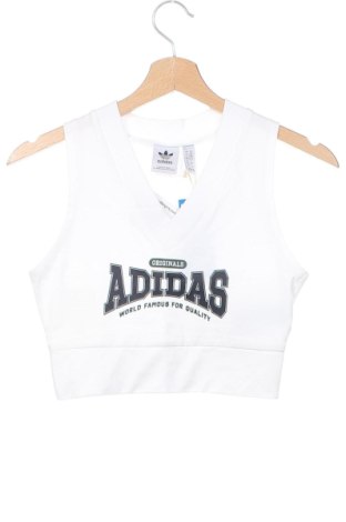 Top sport de damă. Adidas Originals, Mărime XXS, Culoare Alb, Preț 101,32 Lei