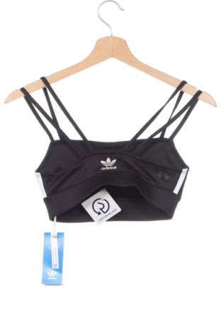 Γυναίκειο αθλητικό τοπ Adidas Originals, Μέγεθος XXS, Χρώμα Μαύρο, Τιμή 15,88 €