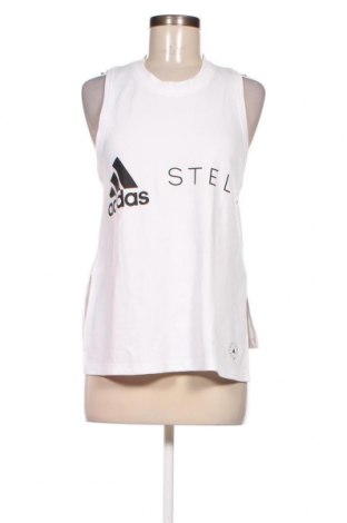 Damen Sporttop Adidas StellaSport, Größe S, Farbe Weiß, Preis 21,83 €
