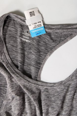 Damen Sporttop Athletic, Größe XXL, Farbe Grau, Preis 12,28 €