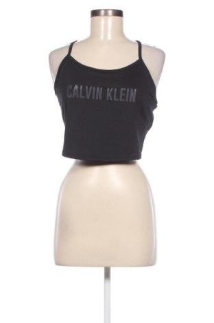 Damen Sporttop Calvin Klein, Größe L, Farbe Schwarz, Preis 13,10 €