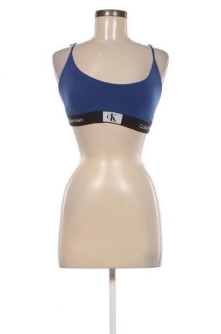 Damen Sporttop Calvin Klein, Größe S, Farbe Blau, Preis € 39,69
