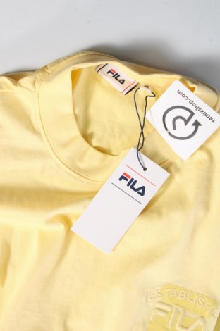 Дамски спортен топ FILA, Размер XL, Цвят Жълт, Цена 34,65 лв.