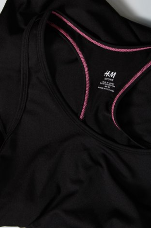 Γυναίκειο αθλητικό τοπ H&M Sport, Μέγεθος M, Χρώμα Μαύρο, Τιμή 4,37 €