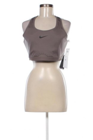 Damen Sporttop Nike, Größe XXL, Farbe Braun, Preis 21,83 €