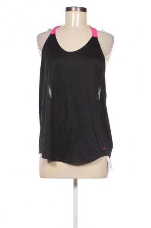 Damen Sporttop Nike, Größe XL, Farbe Schwarz, Preis € 17,39