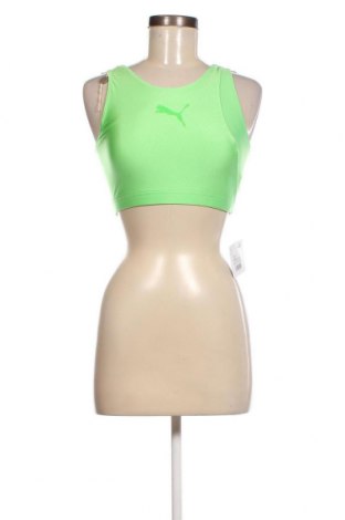 Γυναίκειο αθλητικό τοπ PUMA, Μέγεθος S, Χρώμα Πράσινο, Τιμή 23,81 €