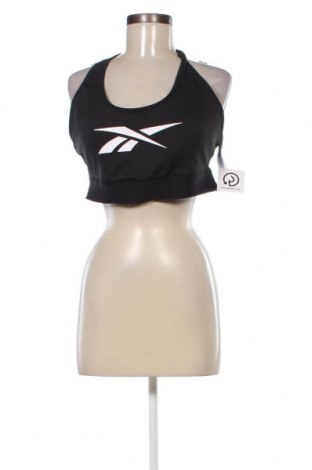 Γυναίκειο αθλητικό τοπ Reebok, Μέγεθος XL, Χρώμα Μαύρο, Τιμή 17,86 €