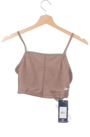 Damen Sporttop Reebok, Größe XS, Farbe Beige, Preis € 7,99