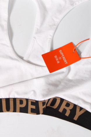 Γυναίκειο αθλητικό τοπ Superdry, Μέγεθος M, Χρώμα Λευκό, Τιμή 15,31 €