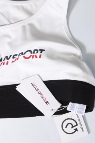 Γυναίκειο αθλητικό τοπ Tommy Sport, Μέγεθος M, Χρώμα Λευκό, Τιμή 24,67 €