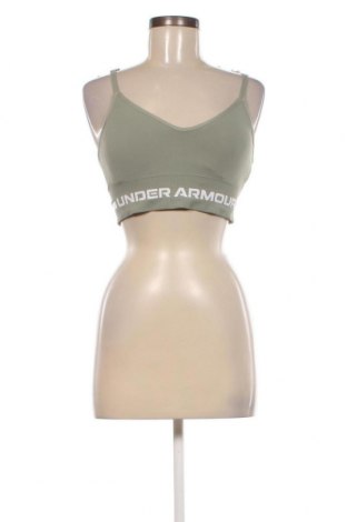 Γυναίκειο αθλητικό τοπ Under Armour, Μέγεθος M, Χρώμα Πράσινο, Τιμή 19,85 €