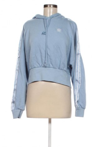 Γυναικείο φούτερ Adidas, Μέγεθος XS, Χρώμα Μπλέ, Τιμή 28,21 €