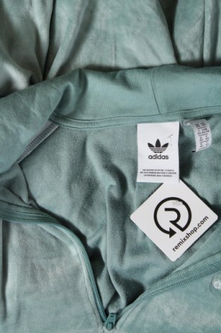 Γυναικείο φούτερ Adidas Originals, Μέγεθος XS, Χρώμα Πράσινο, Τιμή 29,69 €