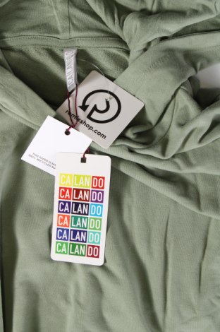 Γυναικείο φούτερ Calando, Μέγεθος XS, Χρώμα Πράσινο, Τιμή 11,86 €