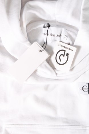 Γυναικείο φούτερ Calvin Klein Jeans, Μέγεθος XS, Χρώμα Λευκό, Τιμή 40,21 €