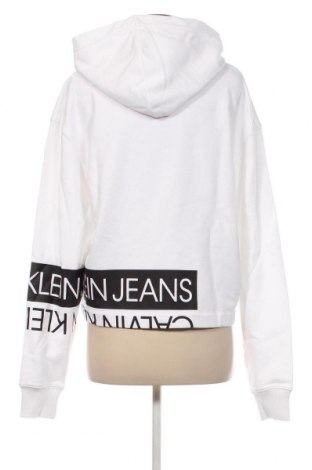 Γυναικείο φούτερ Calvin Klein Jeans, Μέγεθος L, Χρώμα Λευκό, Τιμή 44,23 €