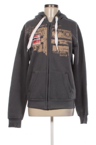 Hanorac de femei Geographical Norway, Mărime M, Culoare Gri, Preț 287,83 Lei