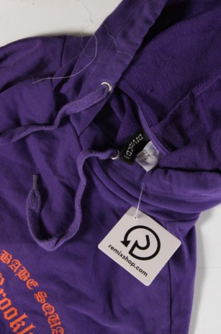 Damen Sweatshirt H&M Divided, Größe XS, Farbe Lila, Preis € 10,09