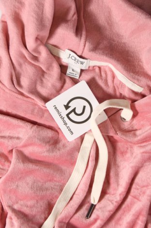 Γυναικείο φούτερ J.Crew, Μέγεθος L, Χρώμα Ρόζ , Τιμή 50,72 €