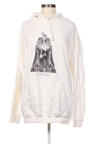 Damen Sweatshirt Just hoods, Größe L, Farbe Weiß, Preis 20,18 €
