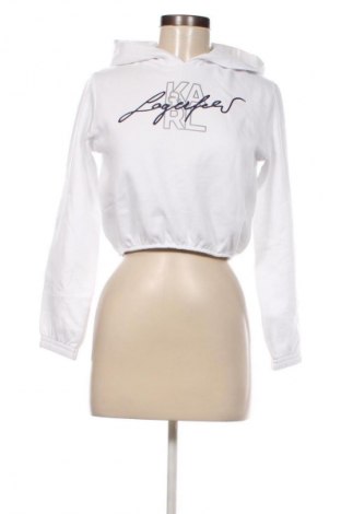 Damen Sweatshirt Karl Lagerfeld, Größe XS, Farbe Weiß, Preis 68,33 €