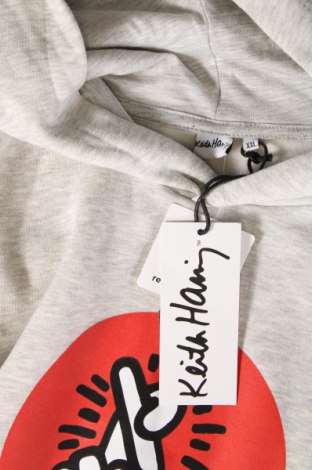 Damen Sweatshirt Keith Haring, Größe XXL, Farbe Grau, Preis 23,97 €