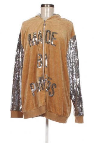 Damen Sweatshirt Pompoos Design By Harald Gloockler, Größe 3XL, Farbe Beige, Preis 30,06 €