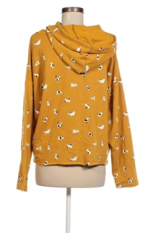 Γυναικείο φούτερ Pull&Bear, Μέγεθος XL, Χρώμα Κίτρινο, Τιμή 17,94 €