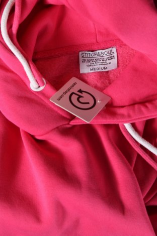 Damen Sweatshirt Stitch & Soul, Größe M, Farbe Rosa, Preis 9,00 €