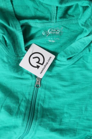 Γυναικείο φούτερ Style & Co, Μέγεθος L, Χρώμα Πράσινο, Τιμή 9,87 €