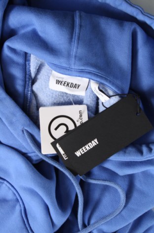 Damen Sweatshirt Weekday, Größe L, Farbe Blau, Preis € 18,56