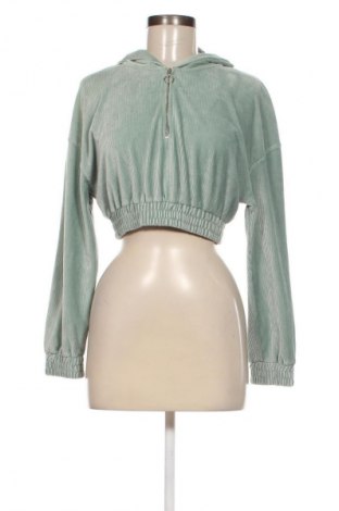 Дамски суичър Zara, Размер XS, Цвят Зелен, Цена 10,00 лв.