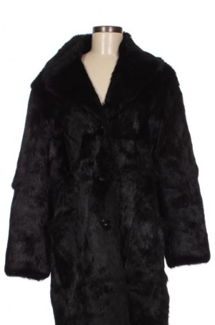 Palton din piele pentru damă, Mărime L, Culoare Negru, Preț 352,79 Lei