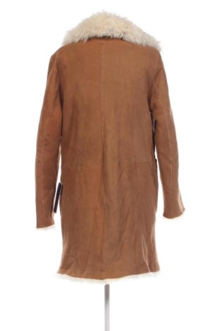 Palton din piele pentru damă STUDIO ID, Mărime S, Culoare Maro, Preț 3.631,58 Lei