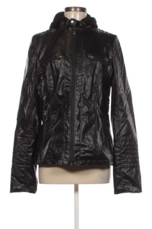 Damen Lederjacke, Größe L, Farbe Schwarz, Preis 23,87 €