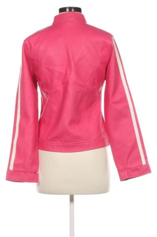 Damen Lederjacke, Größe M, Farbe Rosa, Preis 28,35 €