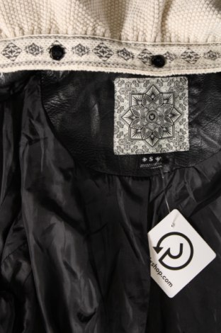 Dámská kožená bunda , Velikost S, Barva Černá, Cena  351,00 Kč