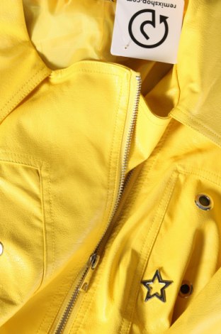 Dámská kožená bunda , Velikost XL, Barva Žlutá, Cena  409,00 Kč