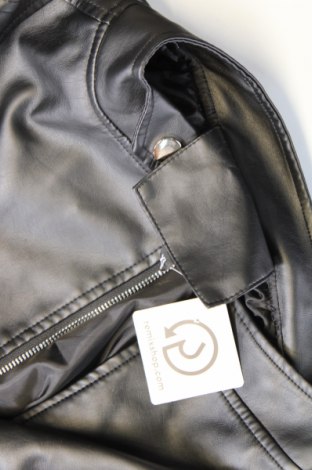 Γυναικείο δερμάτινο μπουφάν, Μέγεθος XL, Χρώμα Μαύρο, Τιμή 22,73 €