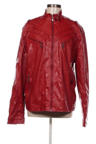 Dámská kožená bunda , Velikost XXL, Barva Červená, Cena  742,00 Kč