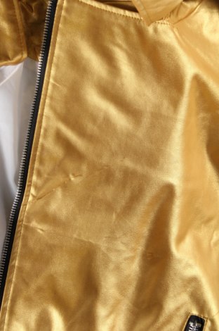 Γυναικείο δερμάτινο μπουφάν, Μέγεθος XXL, Χρώμα Χρυσαφί, Τιμή 30,31 €
