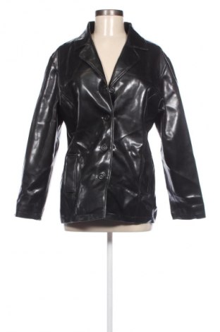 Damen Lederjacke, Größe M, Farbe Schwarz, Preis 23,87 €