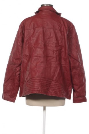 Γυναικείο δερμάτινο μπουφάν, Μέγεθος XXL, Χρώμα Κόκκινο, Τιμή 30,31 €